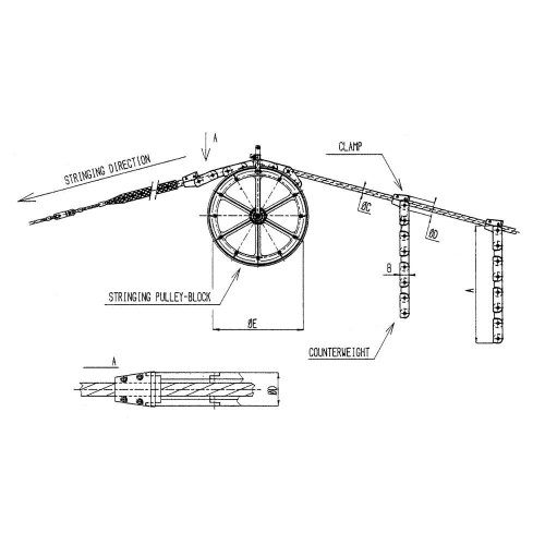 ANTITWISTING COUNTERWEIGHT